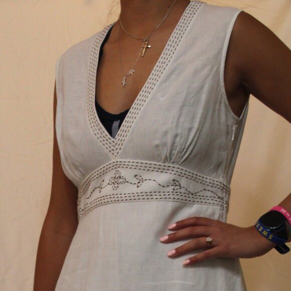 Eddie Bauer Linen Dress. - Picture 11 of 14